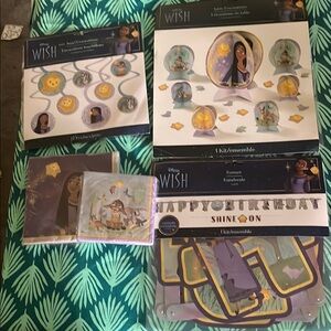 Disney Wish Party Decoration Set